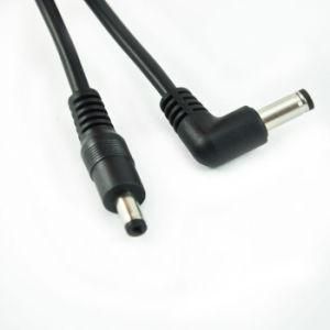 5.5*2.5mm Right Angled to Straight DC Power Cord Cable for Laptop
