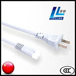 2- Pin Power Cord Plug with Connector with CCC Certificate
