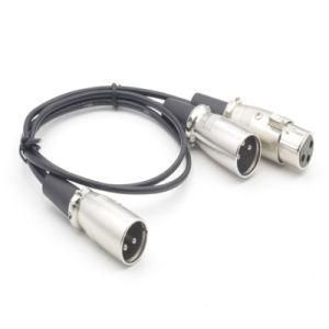 3pin XLR Splitter Cable Male to Female