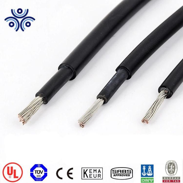 Electric UL4703 Listed/TUV/RoHS H1z2z2K UV Resistant DC 4mm 6mm PV/PV1f Wire for Mc4 Solar Panel DC Cable 10AWG/12AWG