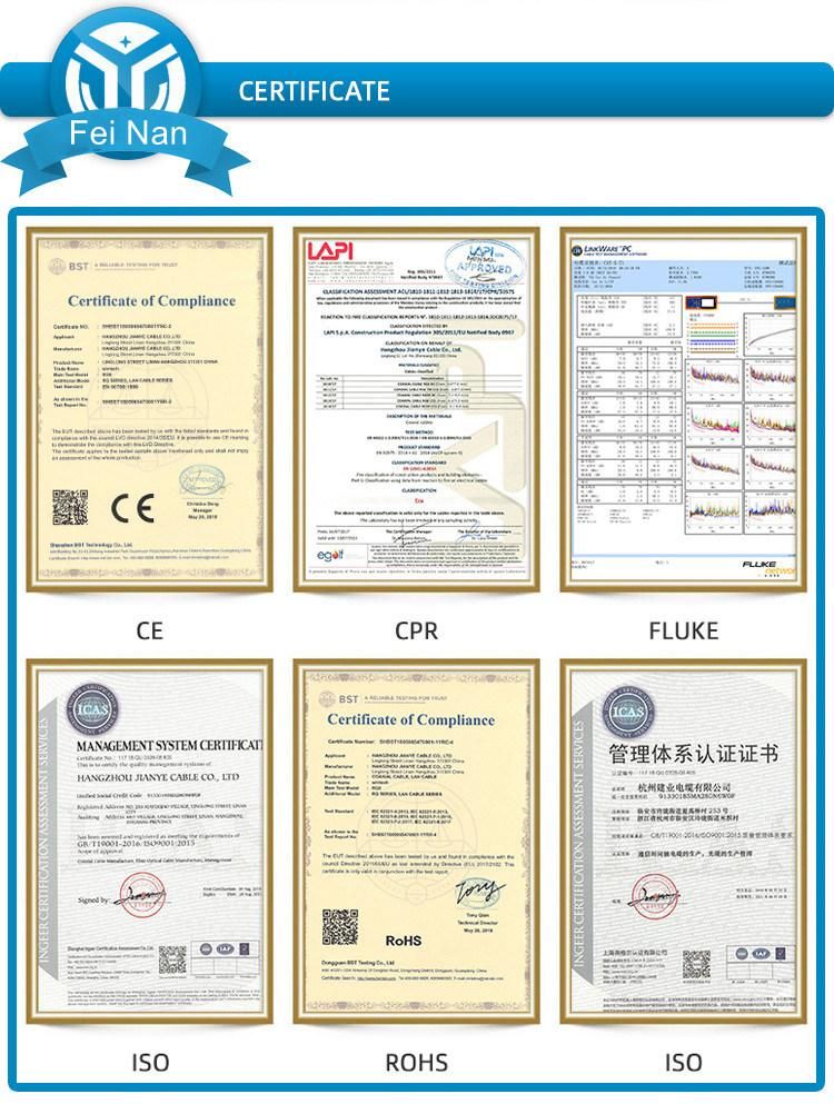 Indoor Outdoor 2 4 6 8 12core Armored Fiber Optic Cable GYXTW Cable