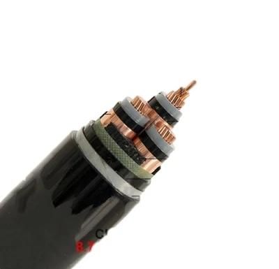 Medium Voltage Copper Conductor XLPE Insulated Copper Tape Screened PVC Sheathed Armoured Power Cable