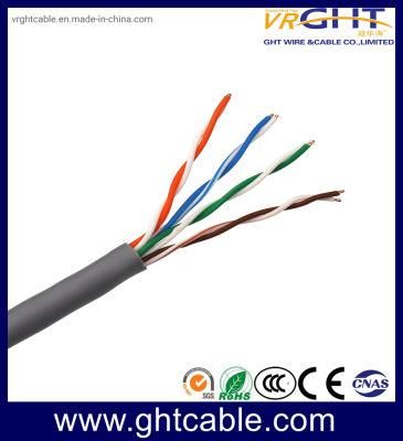 China Hot Sale 4X0.48mmcca Indoor UTP Cat5e LAN Cable 24AWG