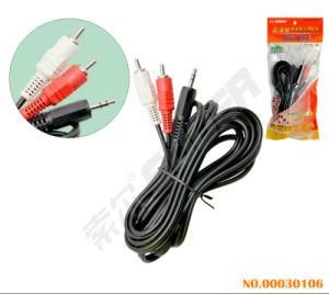 Suoer 3m AV Cable Male to Male 3.5mm Stereo to 2 RCA Audio/Video Cable