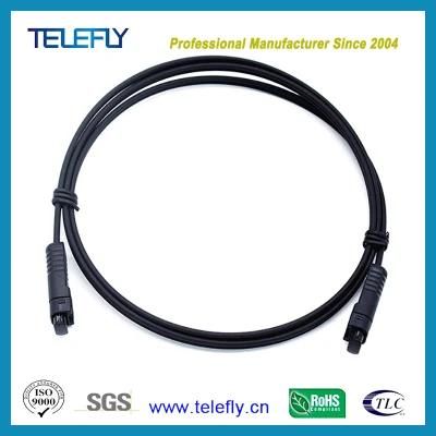 Customized Smi Connector General Purpose POF Fiber Patch Cord Plastic Fiber Optic Jumper