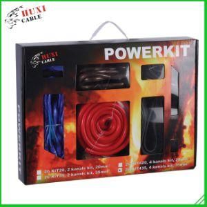 2AWG Car Amplifier Wiring Kit with Hot Selling and High Quality