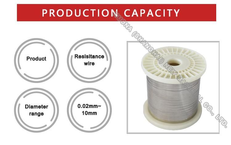Pure Nickel Wire N4 N6 Single/ Composite Insulation Coating Enameled Wire