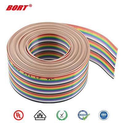 UL Standard UL21016 Frpe Insulated Halogen Free Crosslinked Flat Ribbon Electrical Wire Cable