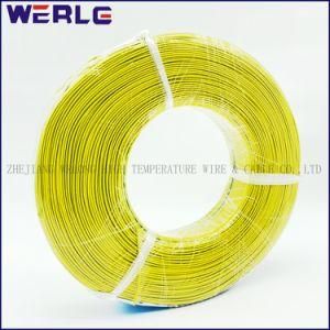 UL 3239 24AWG 3000V Yellow-Green Flexible Silicone Rubber Insulated Electrical Wire High-Temperature Wire