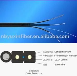 2 Core Fig 8 FTTH Cable G657A Fiber