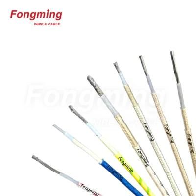 Fiberglass Wrapping and Braiding Multiple Cable