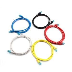 Ethernet Cat5e UTP Patch Cable Pack of 5 Black / Blue / Grey / Red / Yellow 7*0.2mm