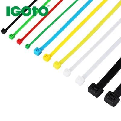 Anti-Slip Self Locking Plastic Strap Nylon Cable Tie