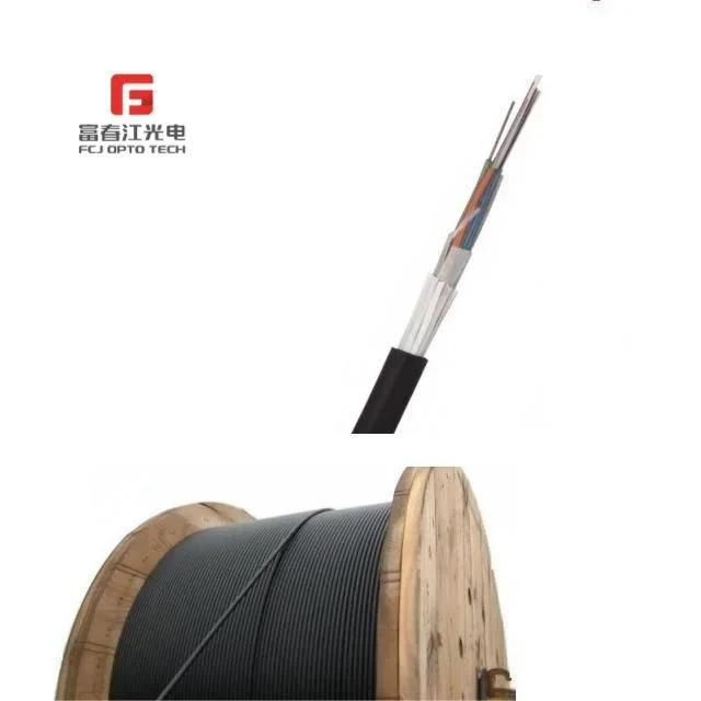 Glass Yarn 4 Core G652D Fiber Optic Cable Gyfy