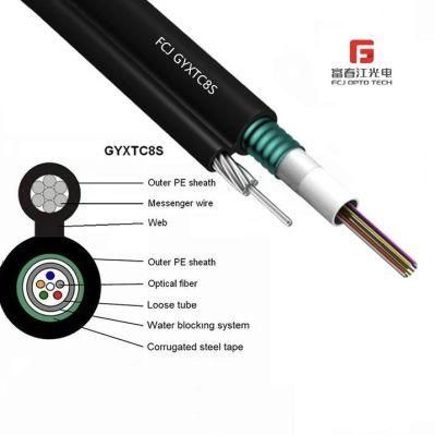 Outdoor Aerial Figure8 Singlemode Fiber Gyxtc8s Cable for Communication Cable Drop Fiber Optic FTTH Cable