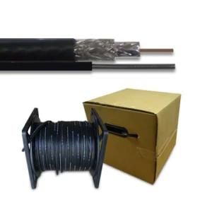 RG6 Dual Shield W/Messenger Coaxial Cable for CATV
