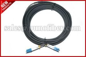 Outdoor ODVA LC Duplex IP67 Fiber Optic Cable Sealed Circular Patch Cord