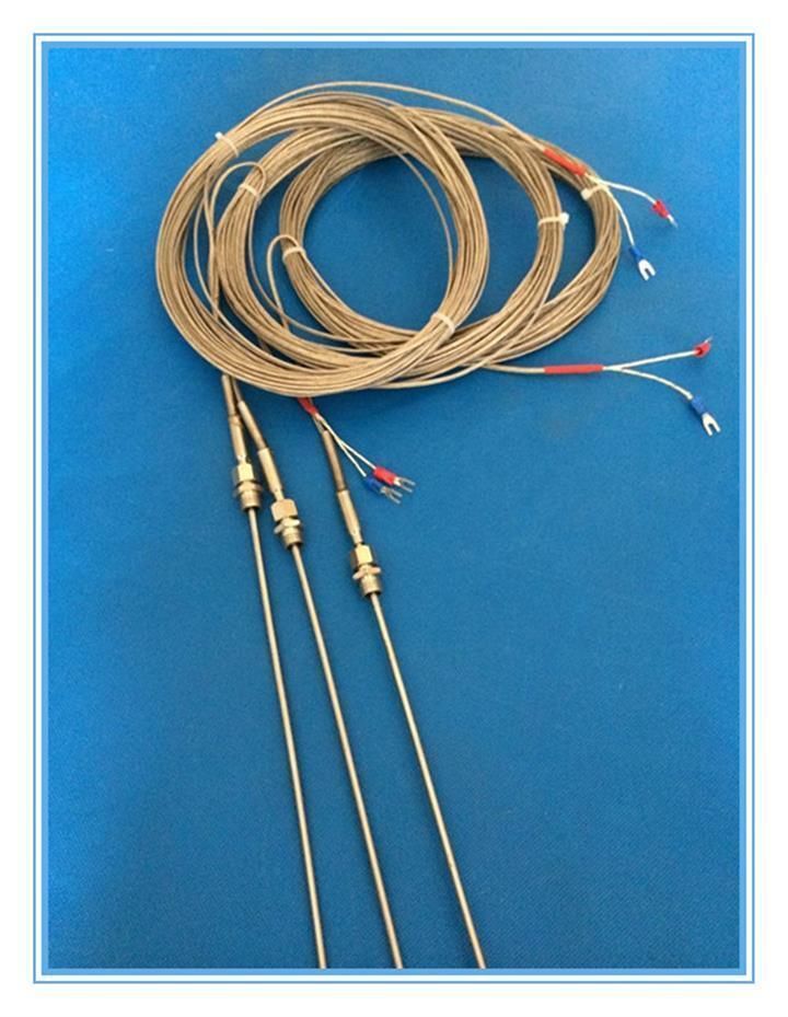 High-Quality 200 Degrees PTFE/PVC Insulated Type K Thermocouple Cable with ANSI Color Code