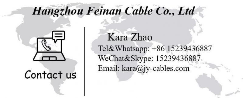 Customized Telecommunication Coaxial RG6 2c Power Cable with PVC PE LSZH Jacket