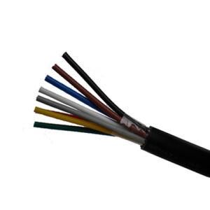 Rvv 8*0.50mm&Sup2 8 Cores Round Solid Extruded Jacket Power Cable/Rvv Eight-Core Round Extruded Solid Sheathed Power Cable 200m/Roll
