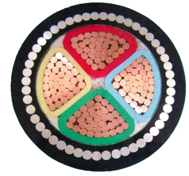 0.6/1kv 33kv XLPE PVC Insulated Underground Armoured Power Cable Wire