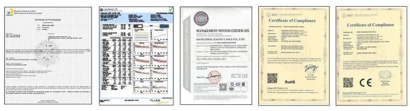 Brazil Market Aerial Cfoa Sm G652D FRP Round Drop Cabo De Fibra 6fo 12fo 24fo Asu80