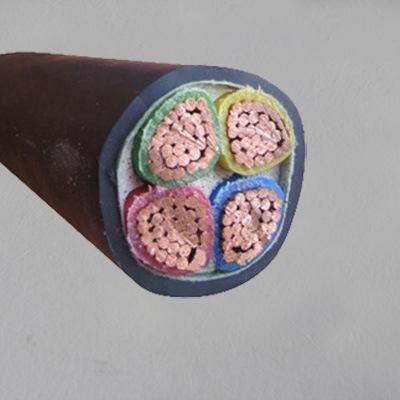 5*4 Copper Power Cable XLPE Insulated PVC Jacket Copper Cable