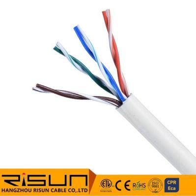 China Supplier Full Copper Conductor 8core 4pair UTP FTP SFTP Cat5e Network LAN Ethernet Cable