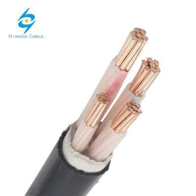 Copper Conductor XLPE Insulated PVC 4 Core 4mm 6mm 10mm AC Power Cable