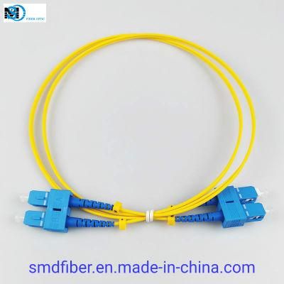 Sc/Upc to Sc/Upc Singlemode 2.0mm Duplex LSZH Optical Cable