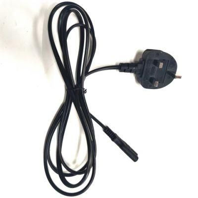 UK to C7 Power Cord BS1363 Standard UK Fused Plug to IEC C7 UK Mains Leads