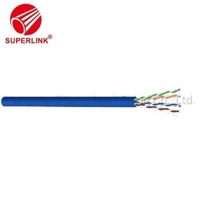LAN Cable 6 24AWG New Material 0.5 Copper UTP Network Cable CAT6 Pure Copper Monitoring Network Cable 305 Meters