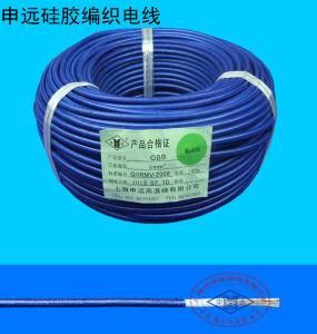 Flexible Tinned or Red Copper Double Silicone Rubber Insulation Fibreglass Braiding Wire
