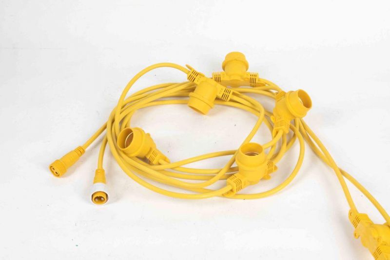 String Light E27 E14 Hanging Light Stand Waterproof Cable