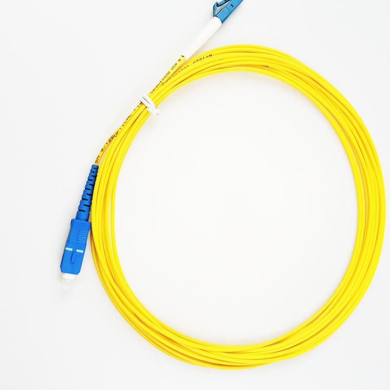 G652A PVC LC/Upc-Sc/Upc Single-Mode Patch Cord