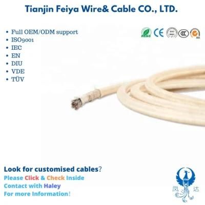 Nyy Fiberglass Jacket Mica Wrapped Heater Element Lead Wire Aluminium Control Electric Coaxial Cable