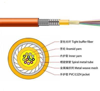 High Strength Aramid Yarn Gjsfjv Fiber Optic Cable