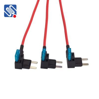 Meishuo 4pin/5pin Automobile High Power Relay Socket Pin Connector Harness Wire with Fuse