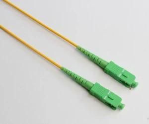 Sc Singlemode Fiber Optic Patch Cord Optical Patchcord