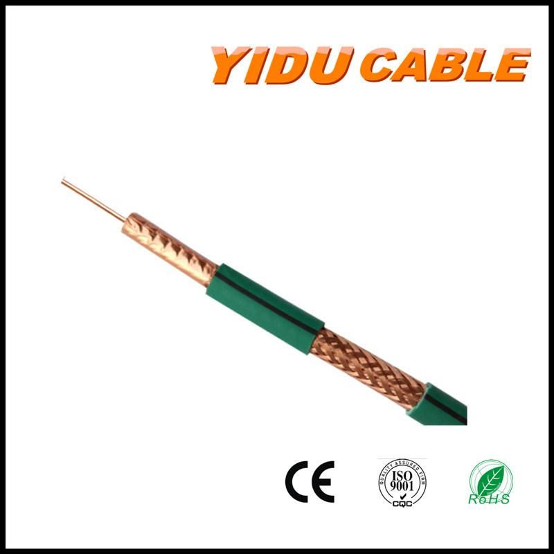 RG6 Coax Double Shield RF Coaxial Cable CATV CCTV Telecommunication Cable Rg6u PVC Jacket Jelly Filled Telecommunication Cable RG6 Rg6u Shield Coaxial Cable