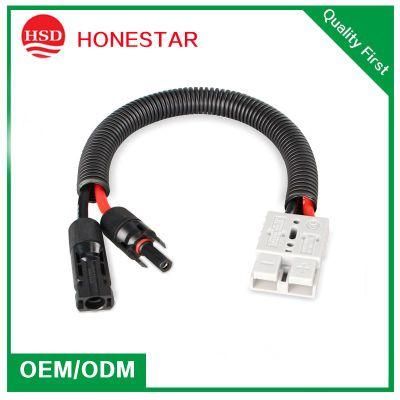 Solar Mc4 to Anderson 50A 600V Powerpole Adapter Connector Male and Female Solar Panel Cable