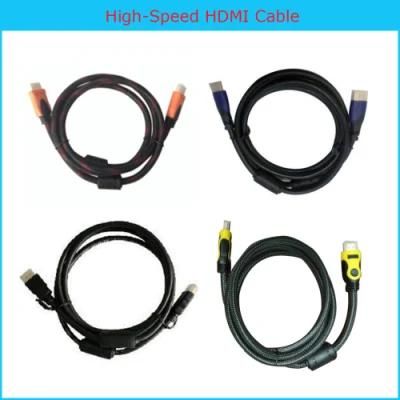 1080P HDMI Cable/V1.3 V1.4 High Speed Golden Plated Plug HDMI