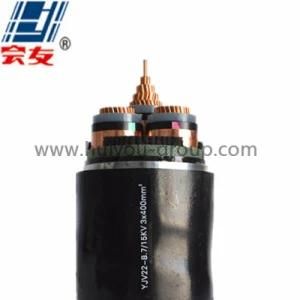Yjv22 Yjv23 Yjlv22 Yjlv23 XLPE Insulated Steel Tape Armoured Underground Power Cable