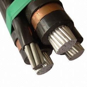 Aerial Bundle Cable 11kv 33kv Aluminium Conductor 3+1core