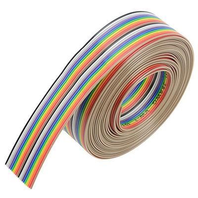 Professional UL 2468 Wire Manufacturer Flat Ribbon-Type Cable, 24~26AWG 2~12 Cores 300V