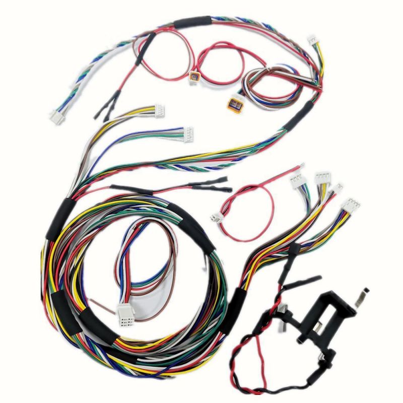 Custom Cable Assembly Wiring Harnesses with Molex AMP Amphenol Jst Connectors