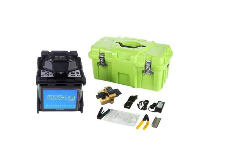 Skycom Optical Fiber Fusion Splicer T-207X Splicing