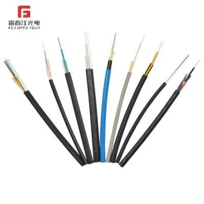 Hot Sale Single Mode FTTH Indoor Optical Drop Cable Gjyxfh