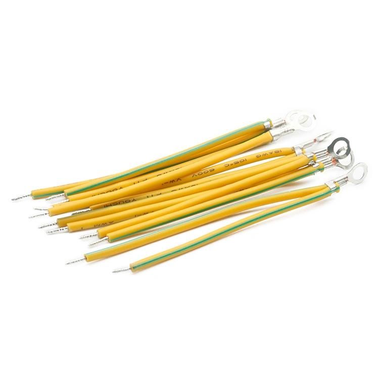Custom Insulated Terminal Ring Lug Earth Cable 250 Spade Female Terminal Wire Harness