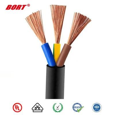 Silicone Flexible Cable H05ss-F2*1.0 mm2 Household Electrical Appliance Connection Wire High Temperature Cable